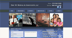 Desktop Screenshot of ericmbernallaw.com