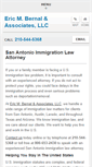 Mobile Screenshot of ericmbernallaw.com